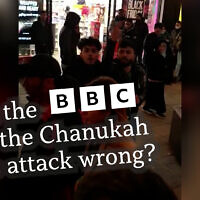 Did the BBC get the Chanukah bus attack wrong?