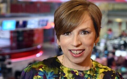 The BBC's outgoing news director Fran Unsworth