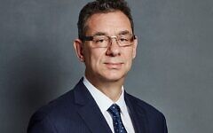 Pfizer's Albert Bourla, the 2022 Genesis Prize recipient (Photo: Joshua Jordan)