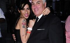 The late Amy Winehouse with dad Mitch