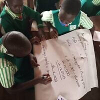 Finance planning at Ocoko Primary School, Arua. The $100,000 prize, presented annually, goes to a humanitarian under the age of 50 whose work, informed by Jewish values, has significantly improved the world.