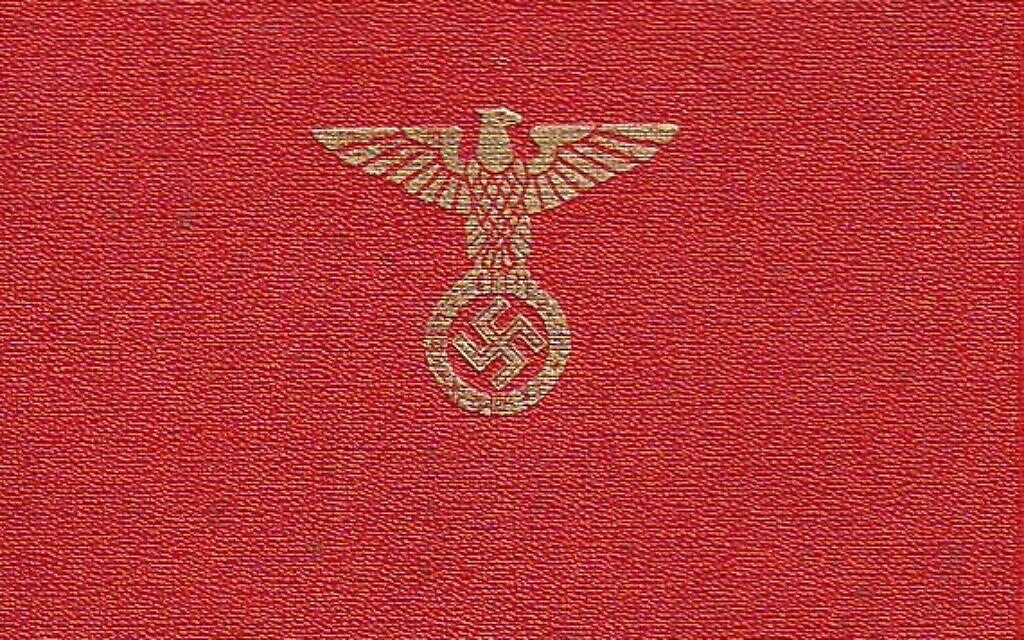 NSDAP membership book (Wikipedia/Author	User Henryart on de.wikipedia/ Bild-GFDL
{{Kennzeichen verfassungswidriger Organisationen}}/Attribution: Henryart)