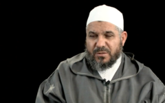 Imam Mohamed Toujgani.
(Screenshot from Youtube. Credit: 
La Véracité)