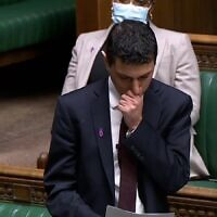 Teary Alex Sobel in the Commons for Holocaust Memorial Day
