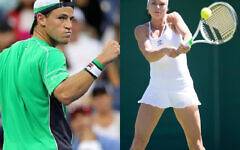 Diego Schwartzman and Camila Giorgi