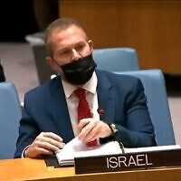 Gilad Erdan, Israel's ambassador to the United Nations (Photo: UN)