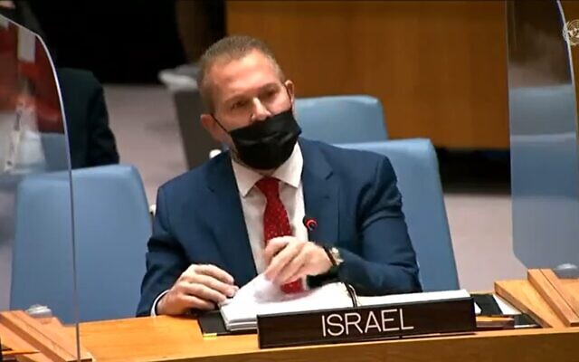 Gilad Erdan, Israel's ambassador to the United Nations (Photo: UN)