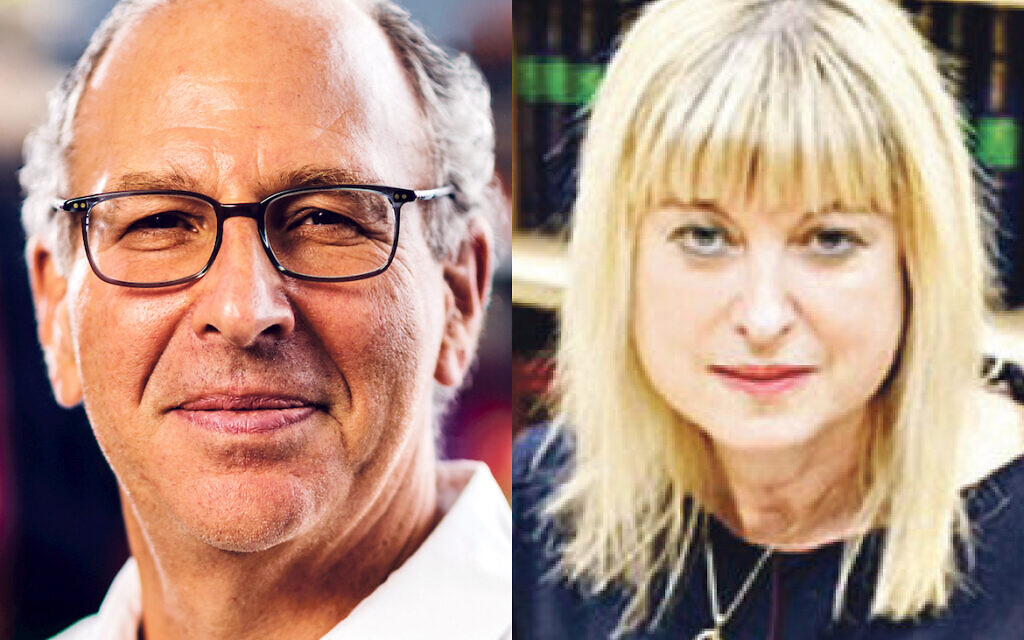 Keith Black and Marie van der Zyl