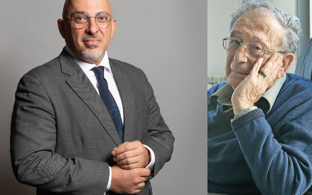 Nadhim Zahawi and Yehuda Bauer