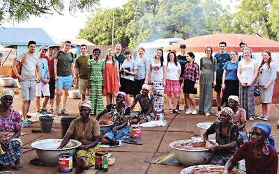 Tzedek-partnered trip to Ghana, where the organisation has worked for decades.
