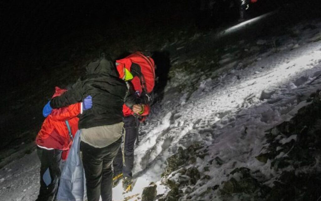 Helvellyn March 2020 (Credit: Stuart Holmes)