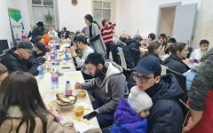 Hundreds of Jewish Ukranian families have already arrived in Moldova.