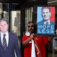 2G8G08N Labour Party since the Jeremy Bernard Corbyn leadership. The party is to divide. If the Labour Party bans left-wing members. Labour has no chance of beating the Tories and I believe the Tories will continue to govern the U.K. for 100 years for a true democratic authoritarian outside Labour Party Head Office on 20 July 2021, London, UK. Credit: Picture Capital/Alamy Live News