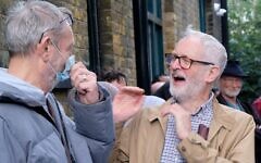 Michael Rosen with Jeremy Corbyn, pictured last year marking the Battle of Cable Street. Credit: Matthew Chattle/Alamy Live News Michael Rosen with Jeremy Corbyn, pictured last year marking the Battle of Cable Street. Credit: Matthew Chattle/Alamy Live News