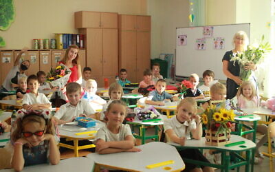 Children at the ORT Educational Complex in Kyiv. (Courtesy)