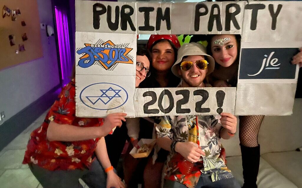 A Purim party in the UK, which was voted third best European country for Jews to live by researchers at the European Jewish Alliance in June 2022 A Purim party in the UK, which was voted third best European country for Jews to live by researchers at the European Jewish Alliance in June 2022