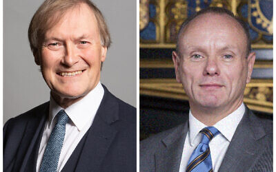 The man suspected of killing politician David Amess (left) is accused of scouting the constituency office of Finchley and Golders Green MP Mike Freer