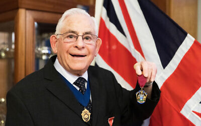 Henry Donn awarded the Freedom of the Borough for his public service in Greater Manchester.