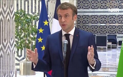 Emmanuel Macron was re-elected president of France on Sunday