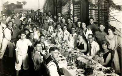 Seder night 1925