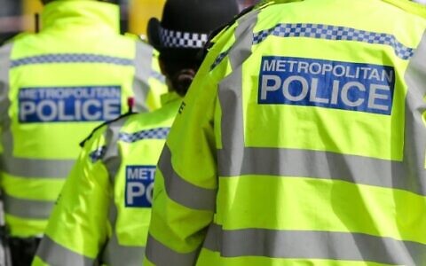 The Metropolitan Police on duty