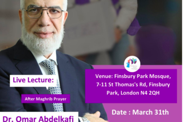 Promotion for the talk at Finsbury Park mosque.