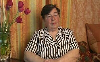 Holocasut survivor Vanda Semyonovna Obiedkova, pictured in the 1990s (Photo: USC Shoah Foundation)