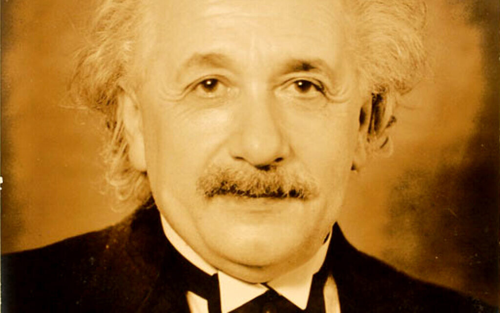 Einstein while at Princeton in 1935