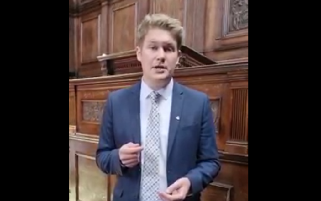 Wakefield deputy council leader Jack Hemingway (Facebook)