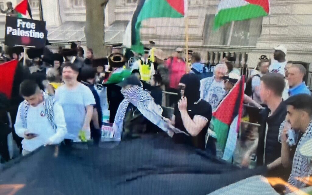 A Palestine Solidarity Campaign-Stop the War Coalition rally