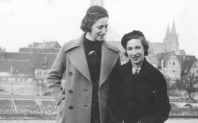 Annalisa Dorzback (right) with sister, Charlotte (left).