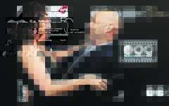 Star of The Affair Ruth Wilson greets the series creator and director Hagai Levi