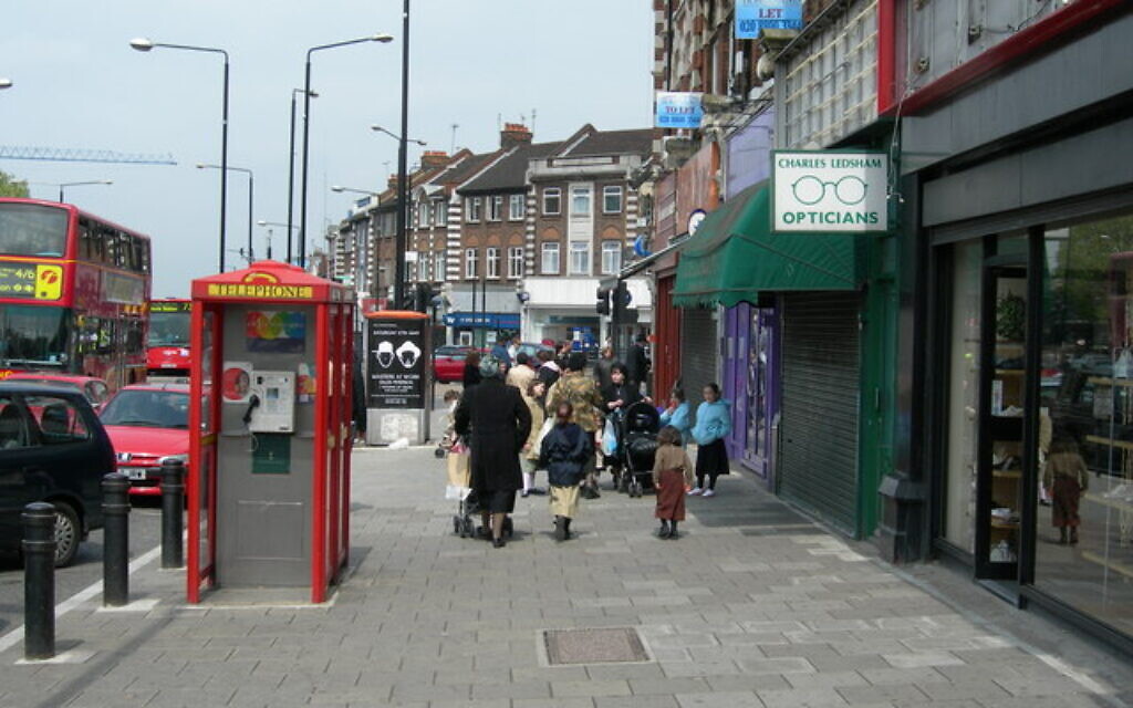 Stamford Hill in Hackney.