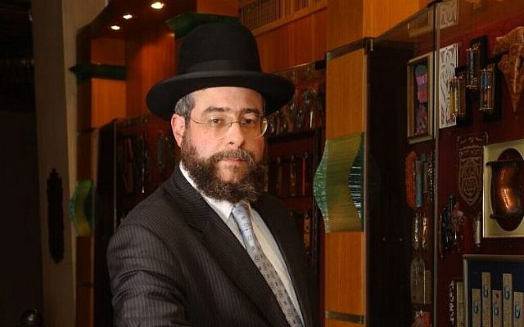 Chief Rabbi of Moscow, Pinchas Goldschmidt.