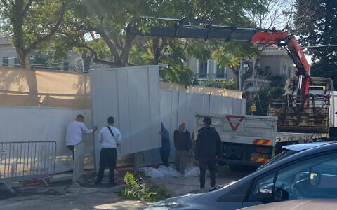 Residents of the Tel Aviv suburb of Ra’anana will now have quieter streets now. (Orly Halpern)