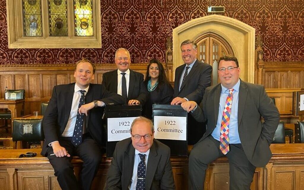 Conservative backbench 1922 Committee, whose chair Sir Graham Brady announced latest result,