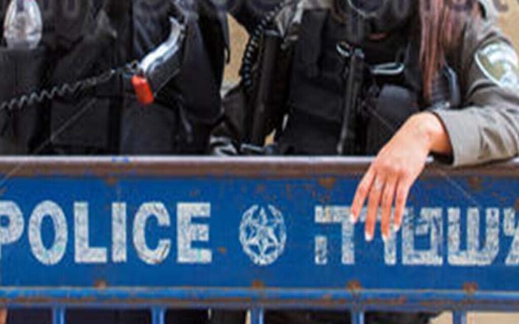 File image of Israeli police.