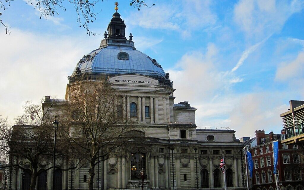Methodist Central Hall in Westminster, London