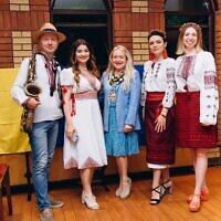 Richmond's Jewish community learned more about Ukrainian culture with music and poetry performed by refugees at a synagogue event last week