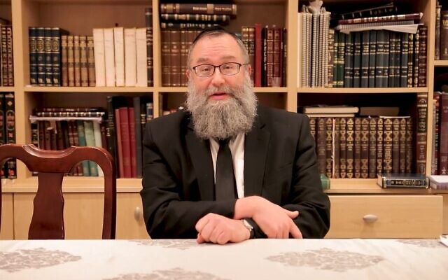 Rabbi Yisroel Meir Greenberg (Photo: Vimeo)