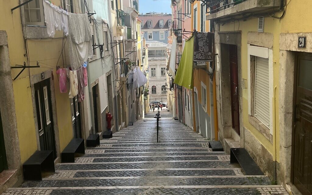 Lisbon has many hilly streets