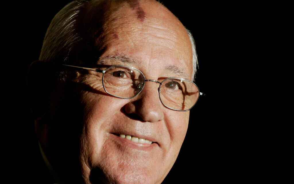 Mikhail Gorbachev, the former Soviet leader, pictured during an event in the United States in October 2005 (Photo: Reuters/Jim Young/File Photo)