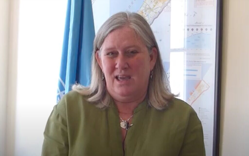 Former UN aid worker Sarah Muscroft (Photo: YouTube)