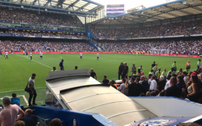 A packed Stamford Bridge saw Chelsea draw 2-2 with rivals Spurs