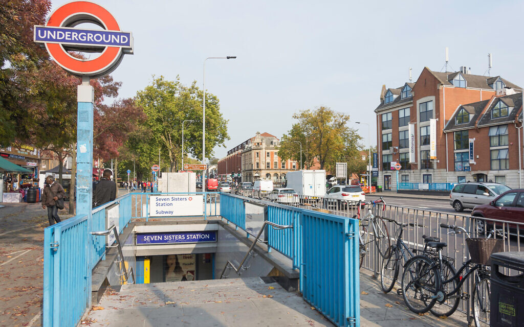 The incident happened outside Seven Sisters station in north London (Photo: Alamy)