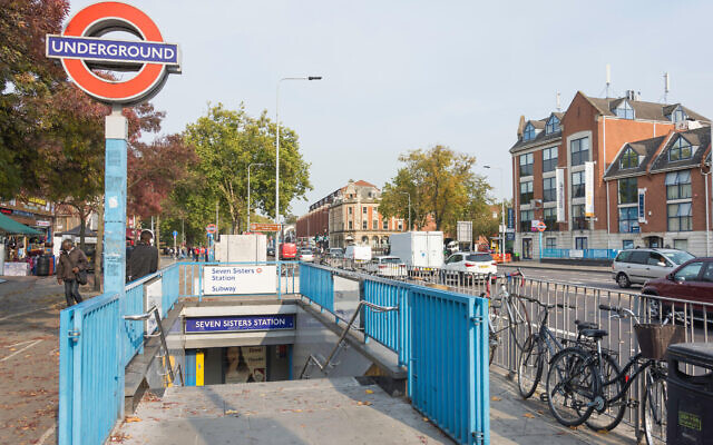 The incident happened outside Seven Sisters station in north London (Photo: Alamy)