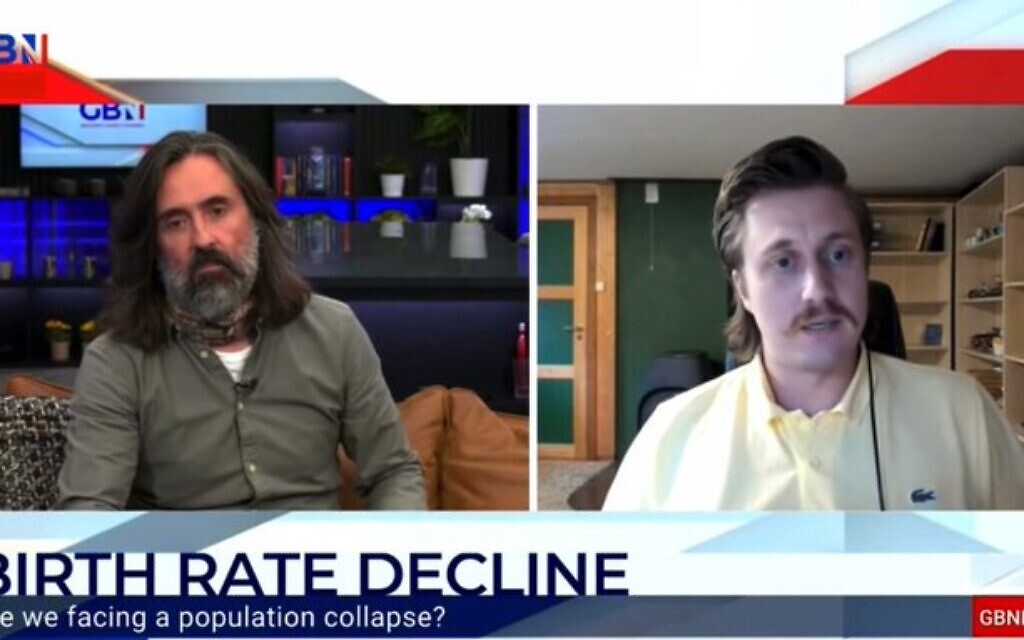 Peter Imanuelsen appears on the August 27th edition of GB News presenter Neil Oliver's talk show