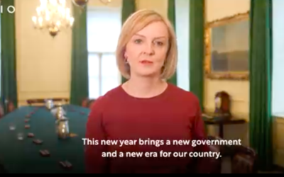 Liz Truss delivered her first Rosh Hashanah greeting as PM