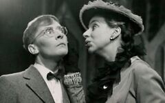Thelma with Kenneth Williams in THE BUCCANEER.  Lyric, Hammersmith and Apollo Theatre