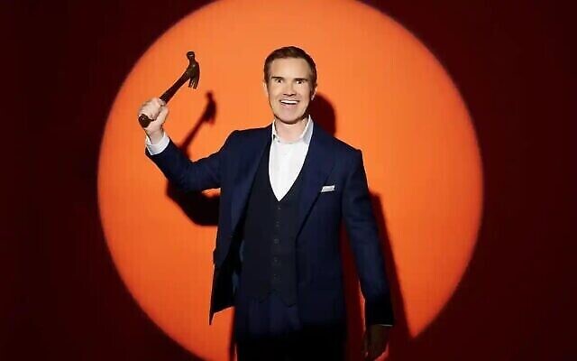 Promo pic for Jimmy Carr Destroys Art ((Rob Parfitt/Channel 4)